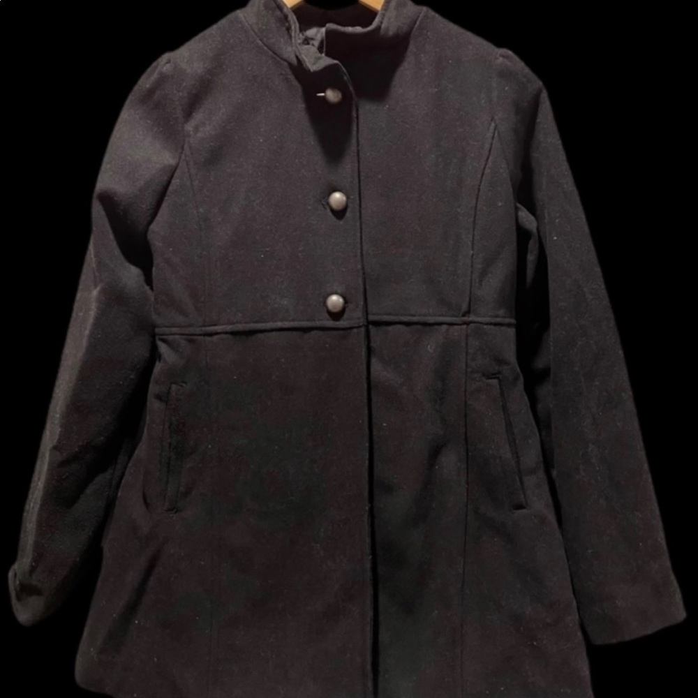 Girls PS Aeropostale Black Coat